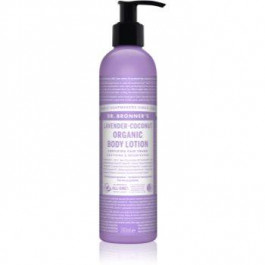   Dr. Bronner's Lavender & Coconut інтенсивно живильне молочко для тіла для нормальної та сухої шкіри  240 мл