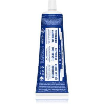 Dr. Bronner's Peppermint відбілююча зубна паста без вмісту фтору 140 гр - зображення 1