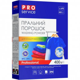   ProService Пральний порошок Professional Для кольорових речей 400 г (4823071664188)