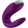 Satisfyer Double Fun Partner Vibrator, фиолетовый (4061504002460) (SO5059) - зображення 2