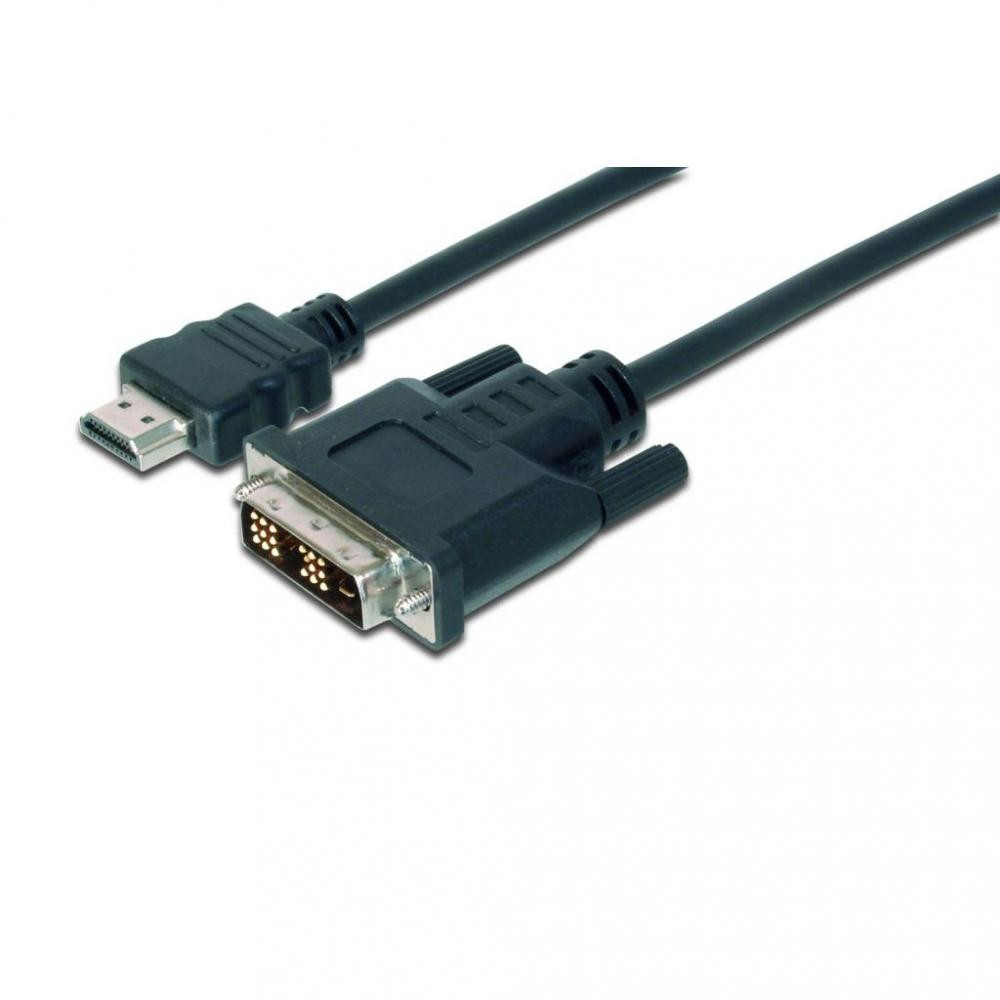 Assmann HDMI - DVI 2m (AK-330300-020-S) - зображення 1