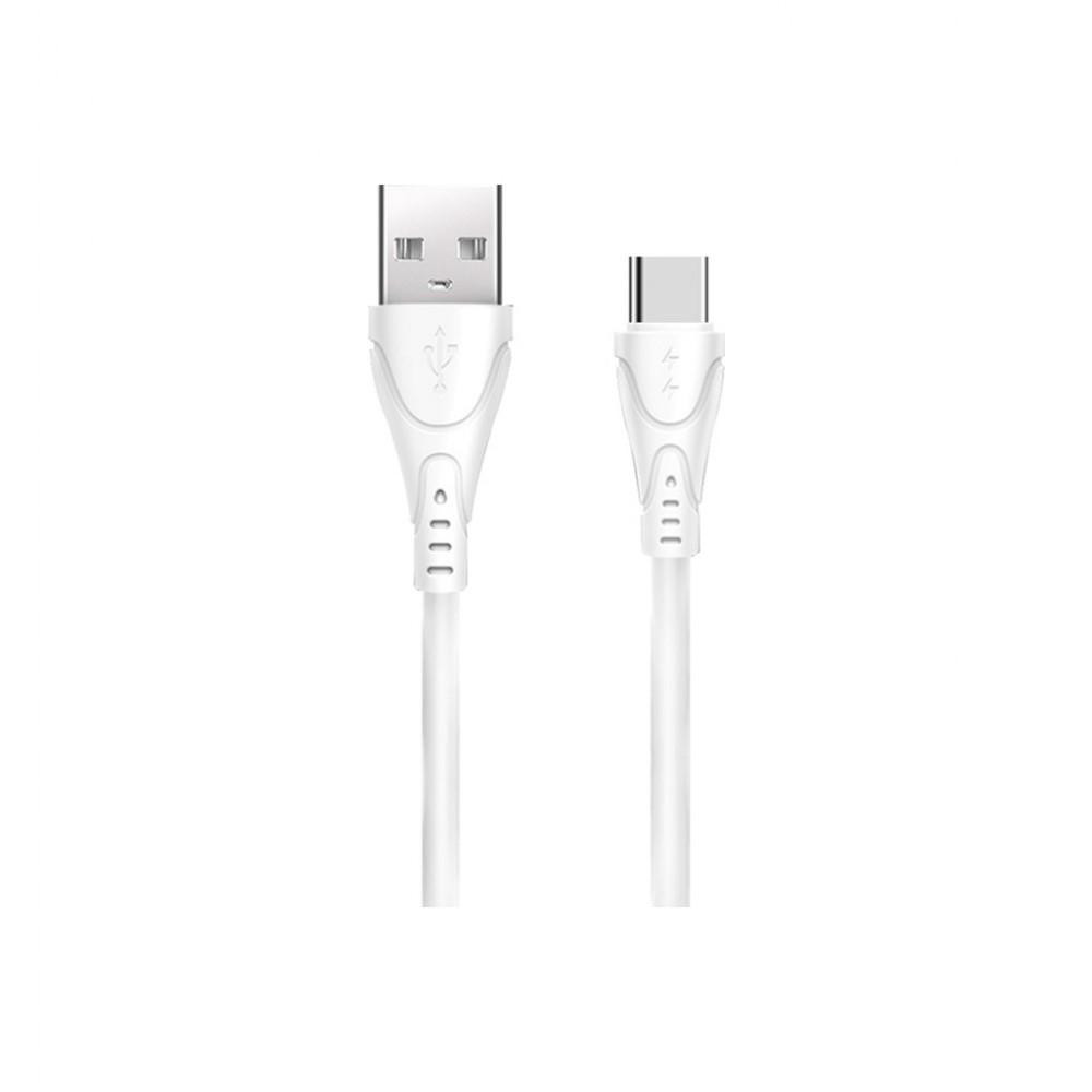 XoKo SC-112a USB Type-C 1m White (XK-SC-112a-WH) - зображення 1