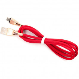   DENGOS USB-microUSB 1m Red (NTK-M-SET-RED)