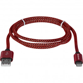   Defender ACH01-03T PRO USB2.0 AM/Apple Lightning Red 1m (87807)