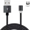 XoKo USB Cable to microUSB Magneto 1.2m Black (SC-355m MGNT-BK) - зображення 1