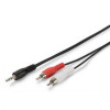 Assmann RCA 2xRCA M/M 3.5mm 5m (AK-510300-050-S) - зображення 1