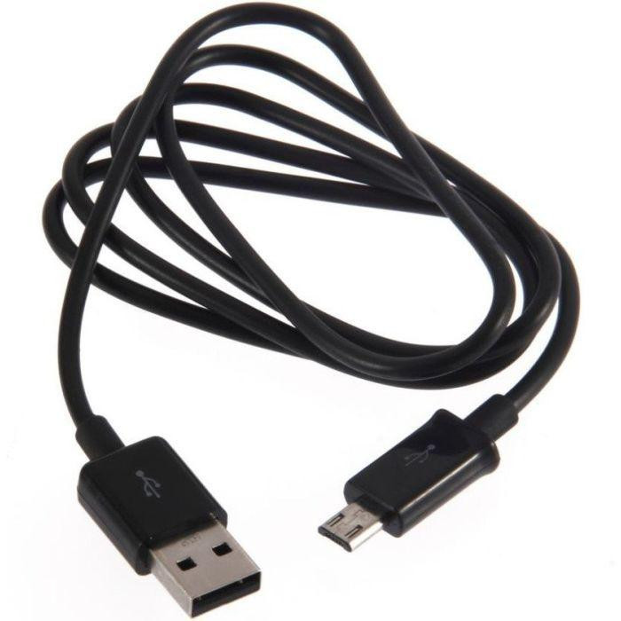 DENGOS USB Type-A - MicroUSB 1m Black (PLS-M-SM-BLACK) - зображення 1