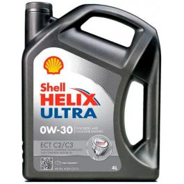 Shell Helix Ultra ECT С2 С3 0W-30 4л