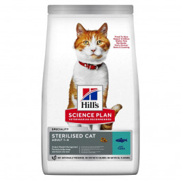 Hill's Science Plan Feline Adult Sterilised Tuna 10 кг (607285)