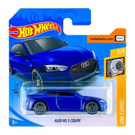   Hot Wheels Audi RS 5 Coupe Turbo 1:64 GHD00 Metallic Blue