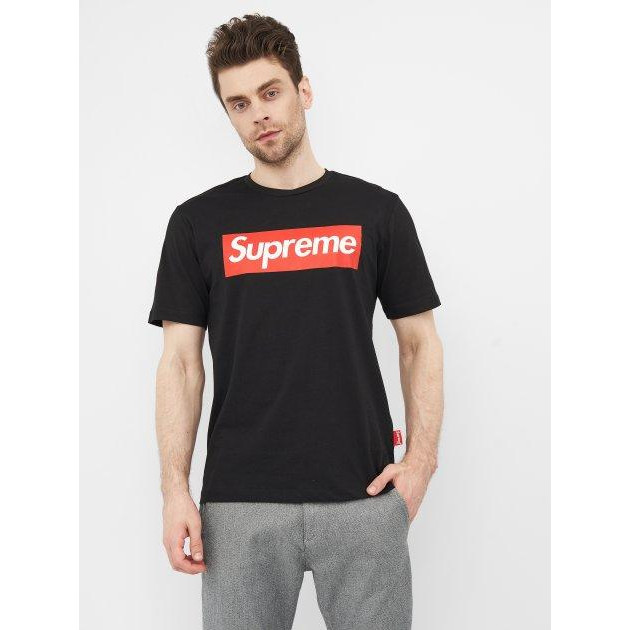 Supreme Футболка  10699.5 2XL Чорна - зображення 1