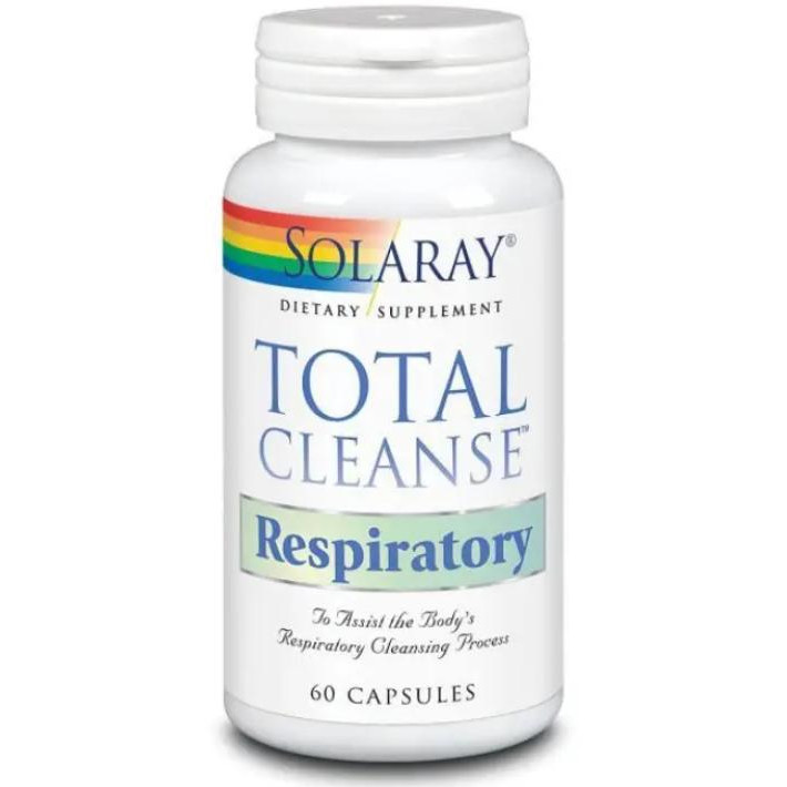 Solaray Total Cleanse Respiratory Очищення органів дихання 60 вегетаріанських капсул - зображення 1