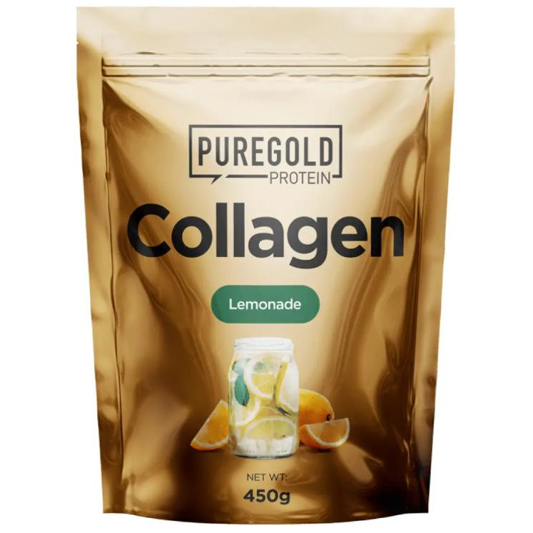 Pure Gold Protein Collagen Колаген зі смаком лимонаду 450 г - зображення 1