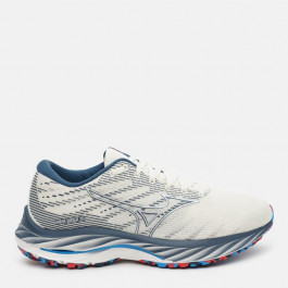   Mizuno Жіночі кросівки для бігу  Wave Rider 26 J1GD226321 36.5 (4UK) 23 см Біло-сірі (5059431389296)