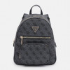 GUESS Рюкзак жіночий  Eco Elements Small Backpack HWEBG8-76732-CLO Coal Logo (190231703662) - зображення 1