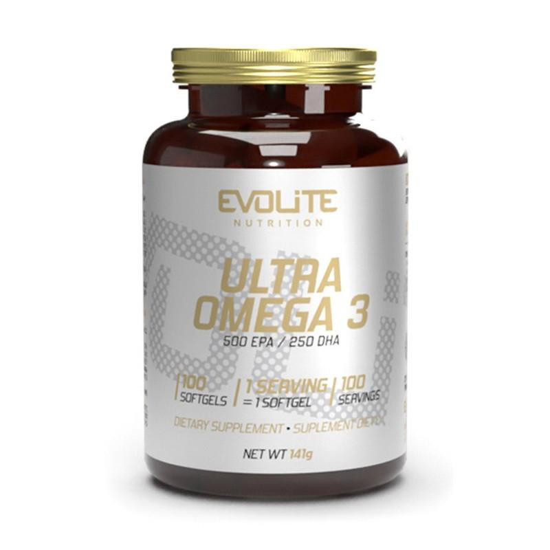 Evolite Nutrition Ultra Omega 3 500/250 (100 sgels) - зображення 1