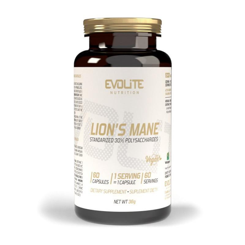 Evolite Nutrition Lion's Mane (60 veg caps) - зображення 1