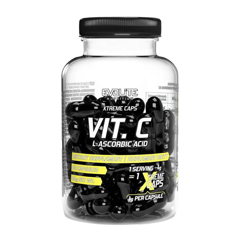 Evolite Nutrition Vitamin C Extreme 1000 mg (60 caps) - зображення 1