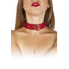 Slash Нашийник Dominant Collar, Red (KVL-280167) - зображення 2