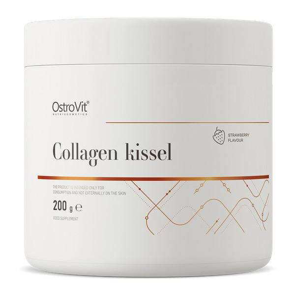 OstroVit Collagen Kissel 200g (Strawberry) - зображення 1