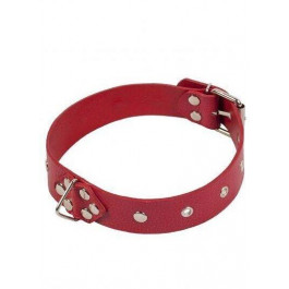   Slash Leather Restraints Collar, red (SL280164)