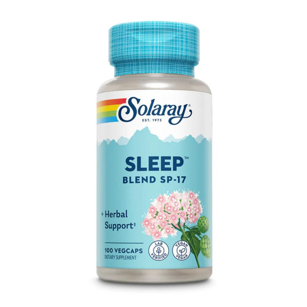 Solaray Sleep Blend SP-17 - 100 vcaps - зображення 1