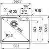 Franke Urban UBG 610-56 114.0701.786 - зображення 2