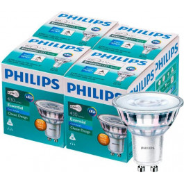   Philips Essential LED 4.6-50W GU10 865 36D (929001218308)