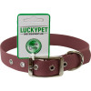 Lucky Pet Нашийник з водонепроникної стрічки  2.5 см 30-40 см Бордовий (216959) - зображення 1