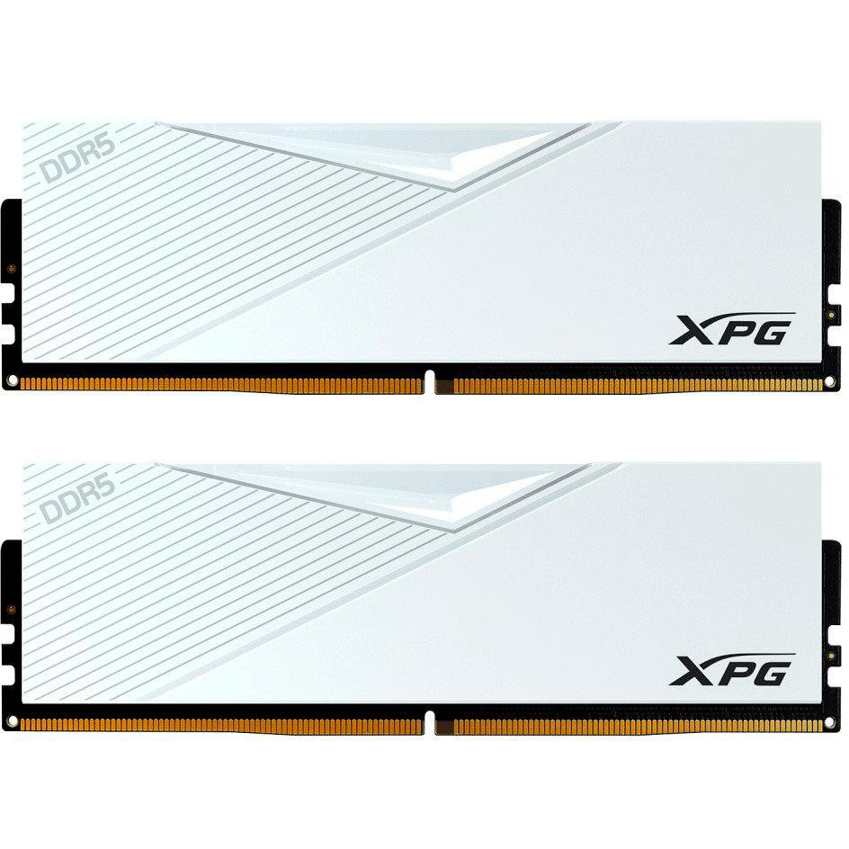 ADATA 32 GB (2x16GB) DDR5 6400 MHz XPG Lancer White (AX5U6400C3216G-DCLAWH) - зображення 1