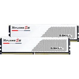 G.Skill 32 GB (2x16GB) DDR5 5600 MHz Ripjaws S5 White (F5-5600J4040C16GX2-RS5W)