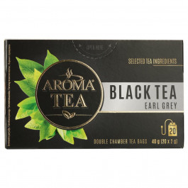   Aroma Tea Чай чорний  з бергамотом, 20*2 г (4771632001005)