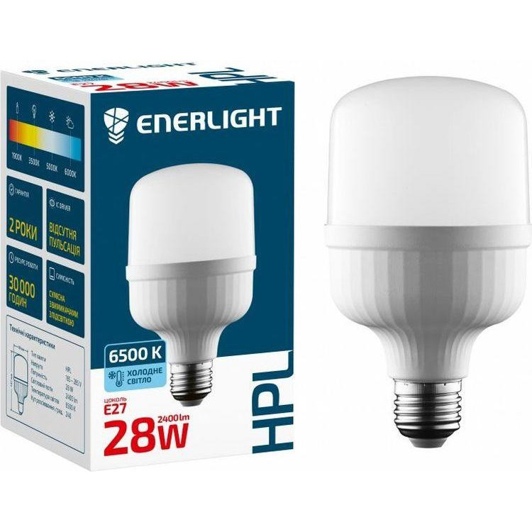 Enerlight LED HPL 28W 6500K E27 (HPLE2728SMDС) - зображення 1