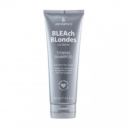   Lee Stafford Шампунь для волосся з синім пігментом Bleach Blondes Ice White Toning Shampoo  250 мл
