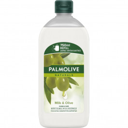   PALMOLIVE Мыло жидкое  Натурэль Интенсивное Увлажнение Олива и увлажняющее молочко, сменный блок, 750 мл (8693