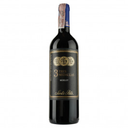   Santa Rita Вино Tres Medallas Merlot, червоне, сухе, 13%, 0,75 л (7804330006731)