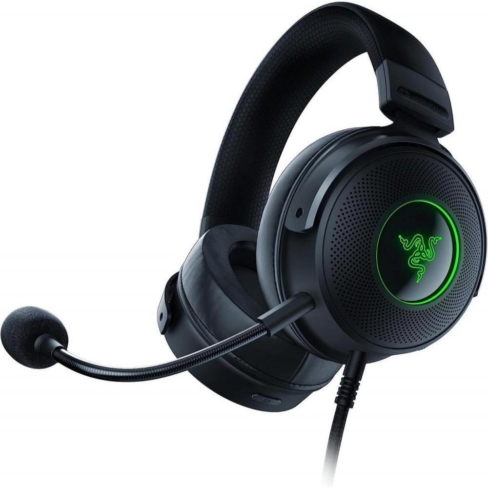 Razer Kraken V3 HyperSense Black (RZ04-03770100-R3M1) - зображення 1