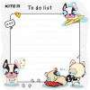 Kite Планер настінний  To do list Funny dogs недатований А5 (K22-472-3) - зображення 1