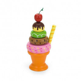 Viga Toys Мороженое с фруктами: Вишенка (51322)