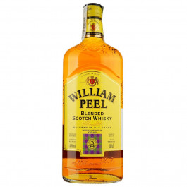   William Peel Віскі Шотландське купажоване  1л 40% (3107872000606)