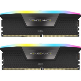   Corsair 96 GB (2x48GB) DDR5 6000 MHz Vengeance RGB (CMH96GX5M2B6000C30)