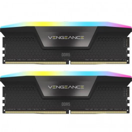   Corsair 32 GB (2x16GB) DDR5 5600 MHz Vengeance RGB (CMH32GX5M2B5600Z40)