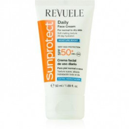   Revuele Sunprotect Moisture Boost зволожуючий денний крем SPF 50+ 50 мл