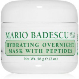   Mario Badescu Hydrating Overnight Mask with Peptides нічна маска з пептидами 56 гр