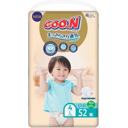 Goo.N Premium Soft L, на липучках 52 шт (863225) - зображення 1