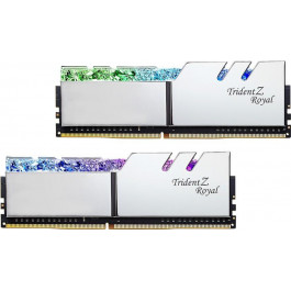   G.Skill 64 GB (2x32GB) DDR4 3600 MHz Trident Z Royal (F4-3600C18D-64GTRS)