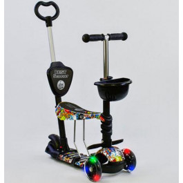   Best Scooter 5 в 1 Black/Graffiti (34760)