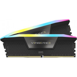   Corsair 64 GB (2x32GB) DDR5 5200 MHz Vengeance RGB AMD EXPO (CMH64GX5M2B5200Z40K)