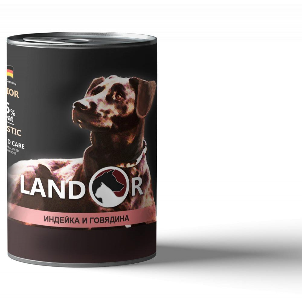 Landor Puppy All Breed Turkey&Beef 400 г (4250231539053) - зображення 1