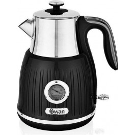 Swan Retro Jug Black SK31040BN